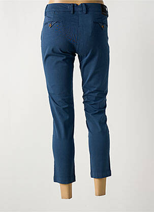 Pantalon 7/8 elasticitate mărime normală albastru LA CIBLE ROUGE femeie