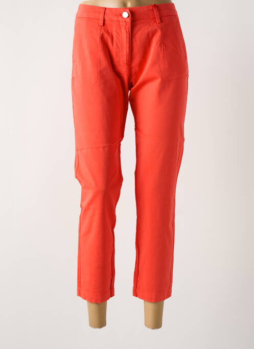 Pantalon 7/8 portocaliu LA CIBLE ROUGE femeie