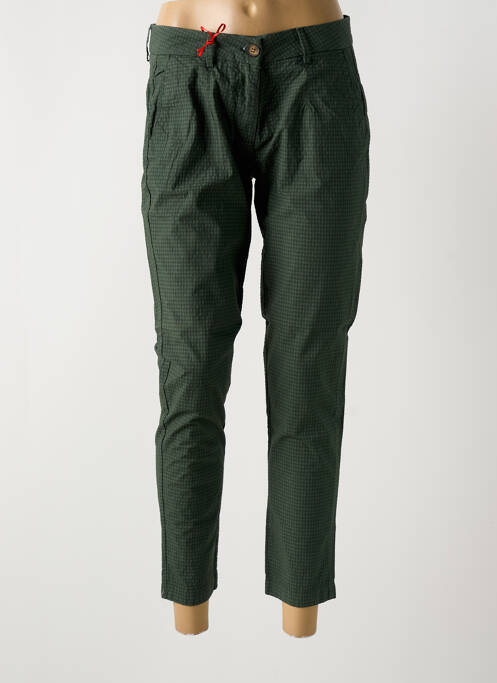 Pantalon 7/8 verde LA CIBLE ROUGE femeie