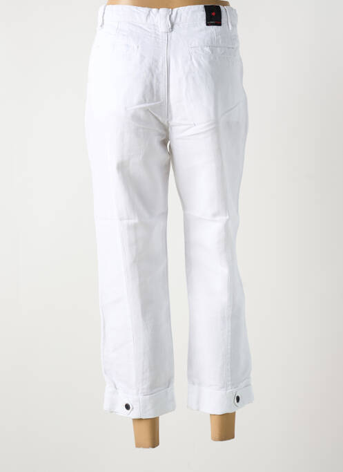 Pantalon 7/8 alb LA CIBLE ROUGE femeie