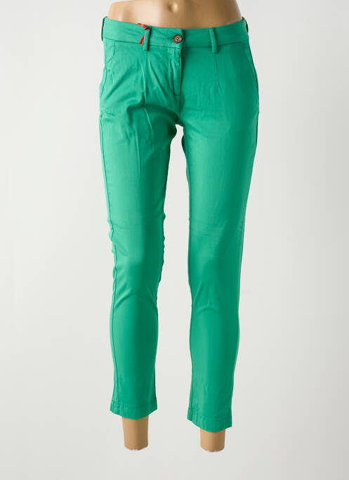 Pantalon 7/8 verde LA CIBLE ROUGE femeie