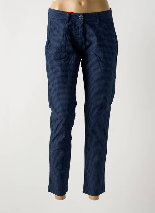 Pantalon 7/8 albastru LA CIBLE ROUGE femeie