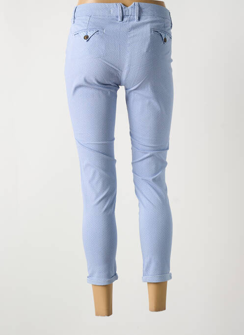 Pantalon 7/8 albastru LA CIBLE ROUGE femeie