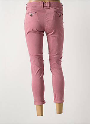 Pantalon 7/8 elasticitate mărime normală roz LA CIBLE ROUGE femeie
