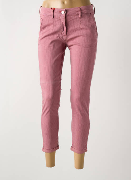 Pantalon 7/8 roz LA CIBLE ROUGE femeie