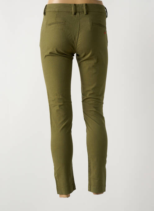 Pantalon chino verde LA CIBLE ROUGE femeie