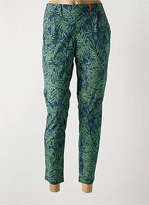 Pantalon chino verde LA CIBLE ROUGE femeie