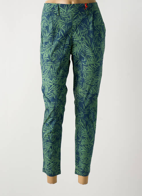 Pantalon chino verde LA CIBLE ROUGE femeie