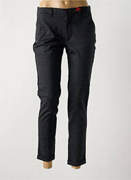 Pantalon 7/8 elasticitate mărime normală negru LA CIBLE ROUGE femme