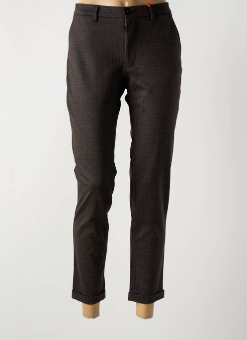 Pantalon 7/8 maro LA CIBLE ROUGE femeie