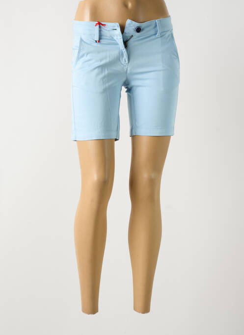 Șort albastru LA CIBLE ROUGE femeie