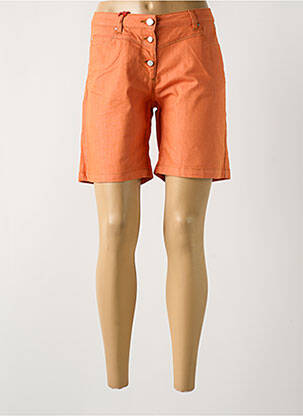 Șort portocaliu LA CIBLE ROUGE femeie