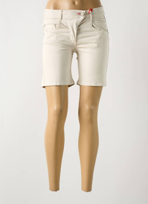Șort bej LA CIBLE ROUGE femeie
