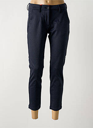 Pantalon chino albastru LA CIBLE ROUGE femeie