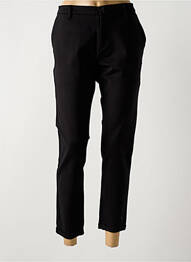 Pantalon 7/8 elasticitate mărime normală negru LA CIBLE ROUGE femme