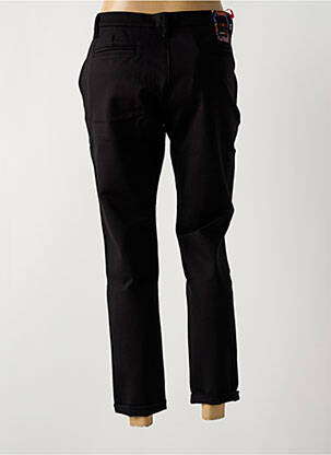 Pantalon 7/8 elasticitate mărime normală negru LA CIBLE ROUGE femeie