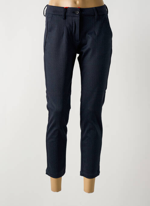 Pantalon chino albastru LA CIBLE ROUGE femeie