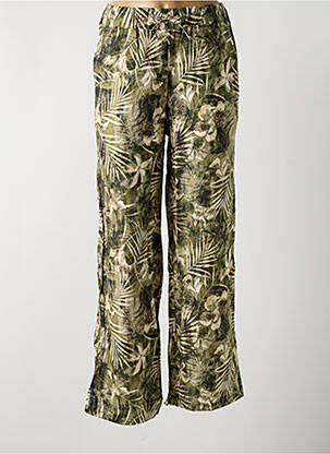 Pantalon larg verde LA CIBLE ROUGE femeie