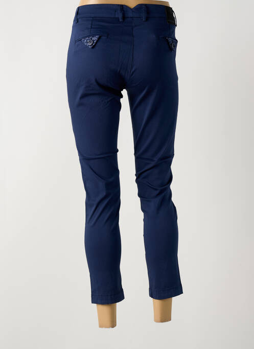 Pantalon 7/8 albastru LA CIBLE ROUGE femeie