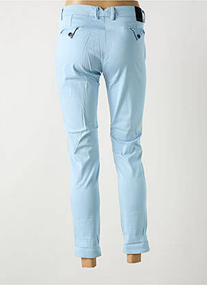 Pantalon 7/8 elasticitate mărime normală albastru LA CIBLE ROUGE femeie