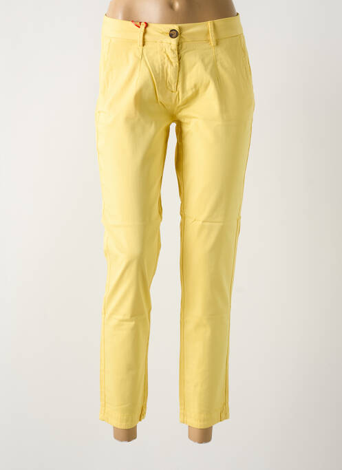 Pantalon 7/8 galben LA CIBLE ROUGE femeie
