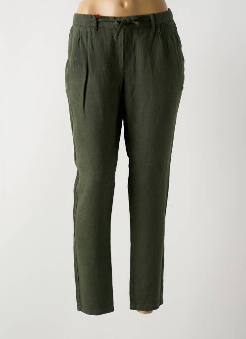 Pantalon chino verde LA CIBLE ROUGE femeie