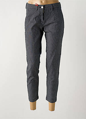 Pantalon 7/8 elasticitate mărime normală albastru LA CIBLE ROUGE femeie