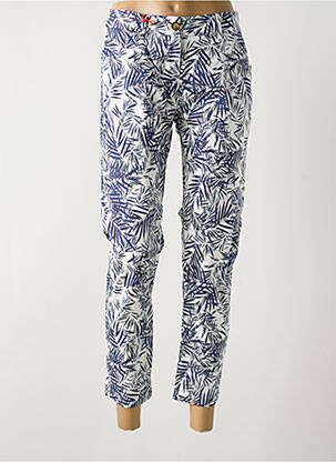 Pantalon chino albastru LA CIBLE ROUGE femeie