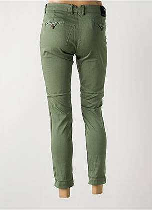 Pantalon 7/8 elasticitate mărime normală verde LA CIBLE ROUGE femeie