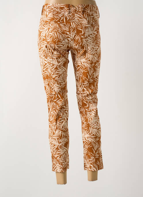 Pantalon chino maro LA CIBLE ROUGE femeie