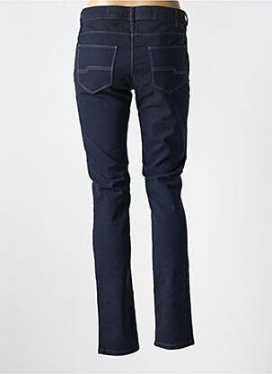 Pantalon slim buzunare albastru LA CIBLE ROUGE femeie