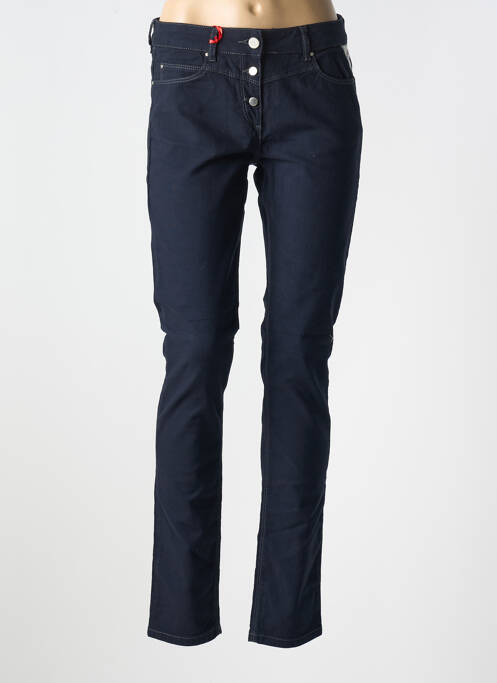 Pantalon slim albastru LA CIBLE ROUGE femeie