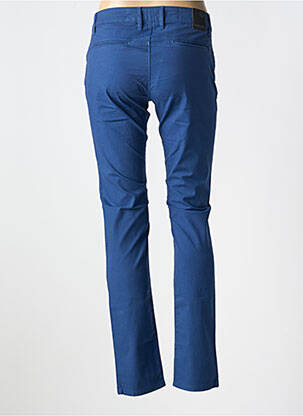 Pantalon slim buzunare albastru LA CIBLE ROUGE femeie