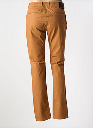 Pantalon slim buzunare portocalie LA CIBLE ROUGE femeie
