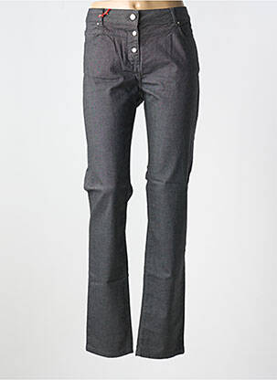 Pantalon slim buzunare gri LA CIBLE ROUGE femeie