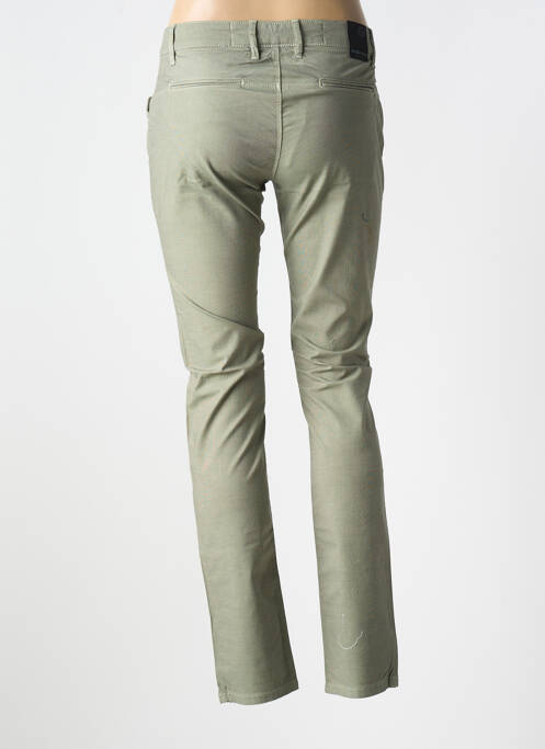 Pantalon slim verde LA CIBLE ROUGE femeie