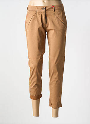 Pantalon 7/8 bej LA CIBLE ROUGE femeie