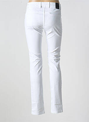 Pantalon slim buzunare alb LA CIBLE ROUGE femeie