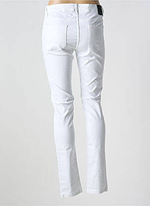 Pantalon slim buzunare alb LA CIBLE ROUGE femeie
