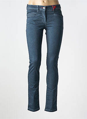 Pantalon slim buzunare gri LA CIBLE ROUGE femeie