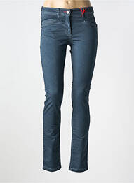 Pantalon slim buzunare gri LA CIBLE ROUGE femme