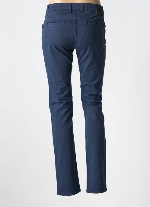 Pantalon slim albastru LA CIBLE ROUGE femeie