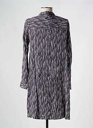Rochie scurtă mâneci lungi mâneci lungi gri YERSE femeie