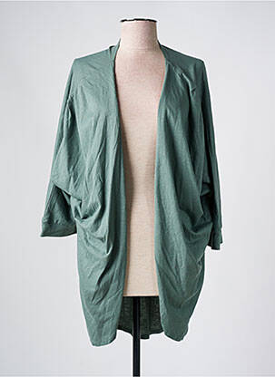 Vestă cu mâneci lungi verde MA(E)VY femeie