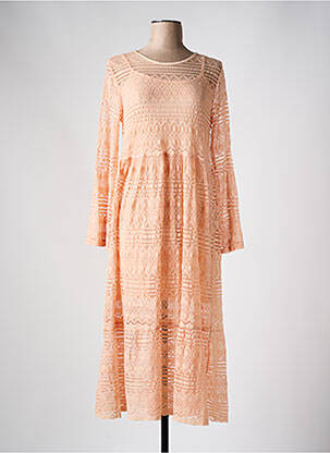 Rochie midi roz ANNA femeie