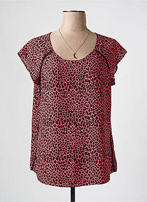 Tricou roz MAISON SCOTCH femeie