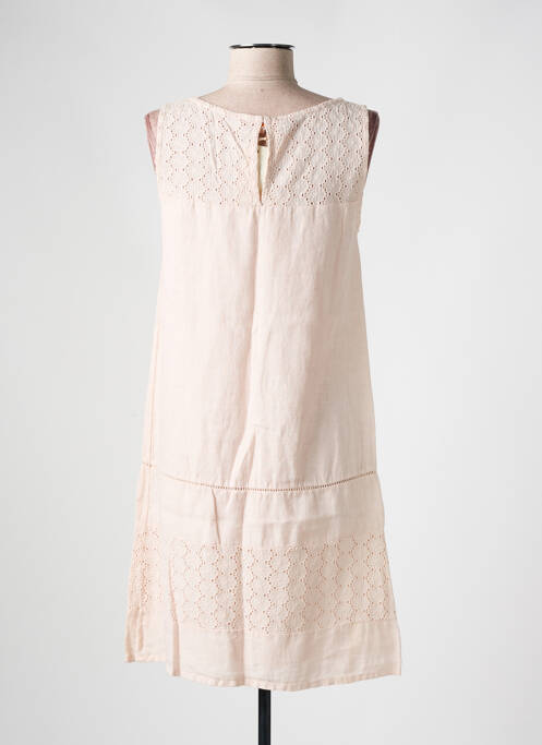 Rochie midi roz LA FEE MARABOUTEE femeie