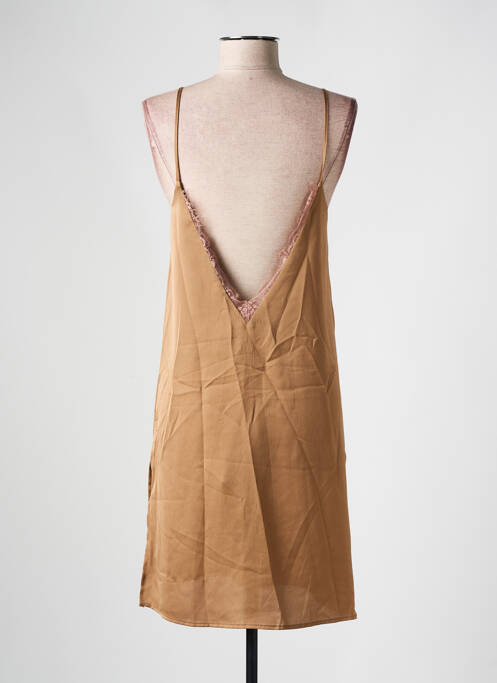 Tunică fără mâneci maro IMPERIAL femeie