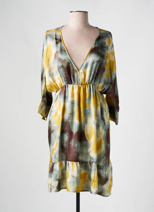 Rochie scurtă galben IMPERIAL femeie