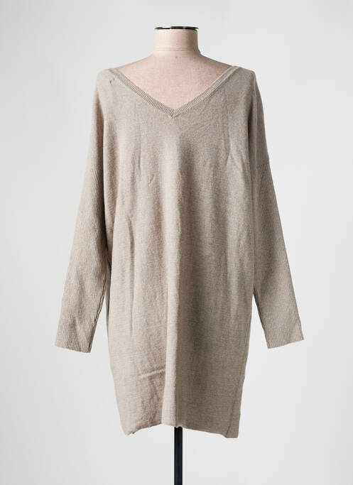 Rochie pulover maro MA(E)VY femeie